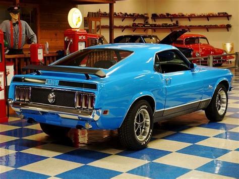 1970 Ford Mustang Mach 1 Grabber Blue For Sale Photos Technical