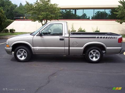 2001 Light Pewter Metallic Chevrolet S10 Ls Regular Cab 15339775 Photo 4 Car