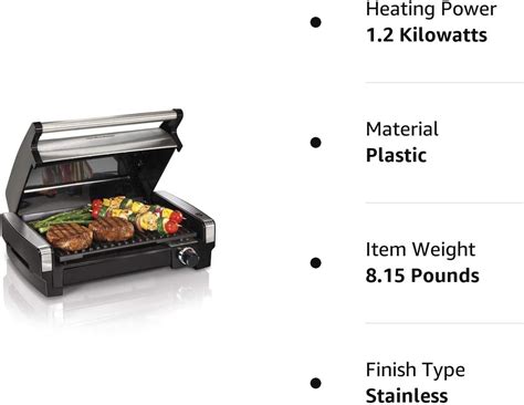 Hamilton Beach Electric Indoor Searing Grill Review Cooking Down Home