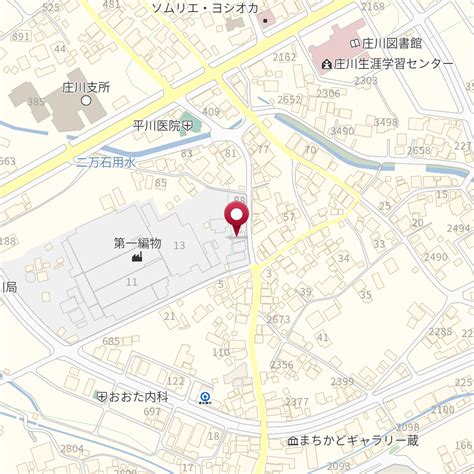 富山県砺波市庄川町青島96－4 の地図 Mapfan