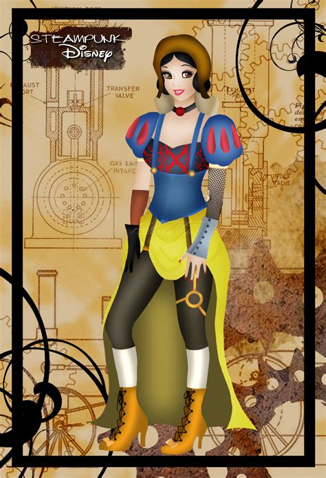 Steampunk Snow White By Helleetitch On Deviantart