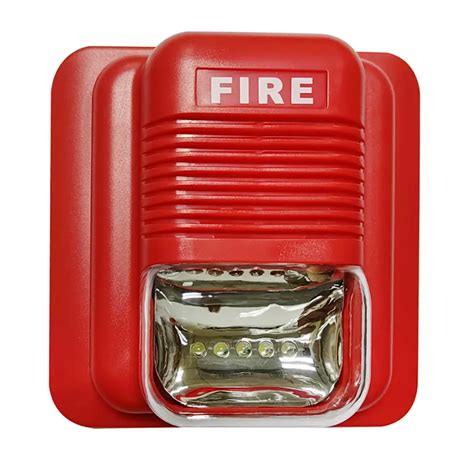 Fire Alarm Siren 2 Wire 24v Sounder Strobe Fire Horn Strobes Sounder