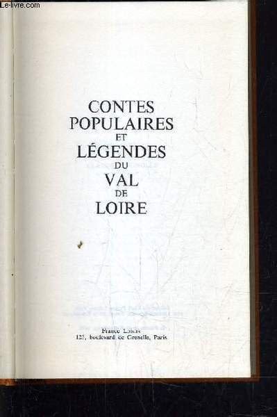 CONTES POPULAIRES ET LEGENDES DU VAL DE LOIRE Libro