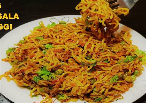 Veg Maggi Masala|Veg Maggi Noodles Recipe|Dry maggi masala Recipe by ...