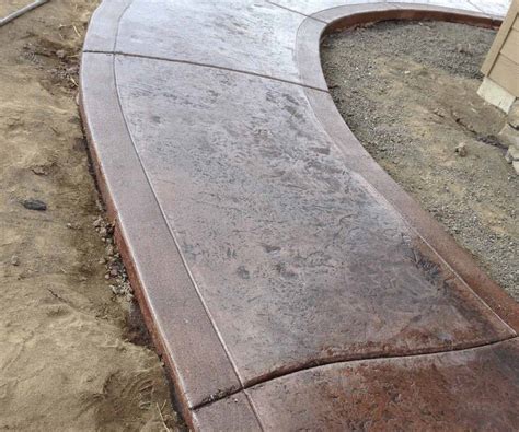 Stamped Concrete Borders Add A Subtle Touch Of Elegance