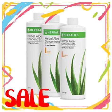 Fast Shipping Herbalife Herbal Aloe Concentrate Mix Originalmangomandarin Shopee Malaysia