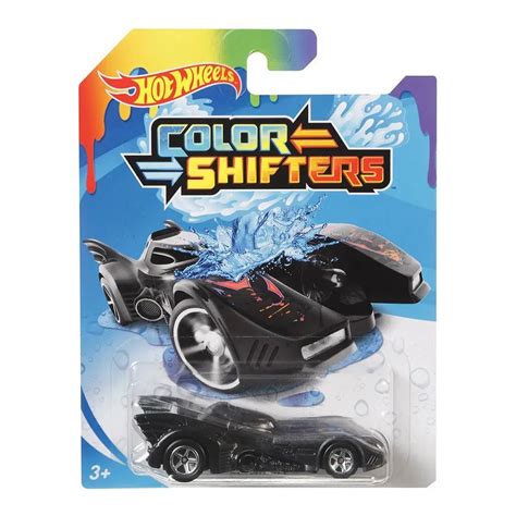 Carrinho Hot Wheels Colour Shifters Batmóvel Batmobile Mattel Toyshow Tudo de Marvel DC