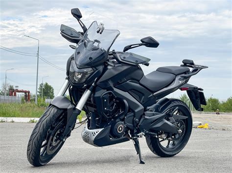 Купить б у Bajaj Dominar 400 инжектор 6 передач в Абакане чёрный naked bike 2022 года на Авто