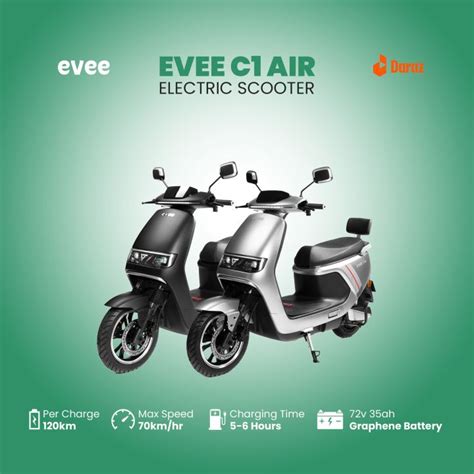 Evee C Air Electric Scooter Daraz Pk