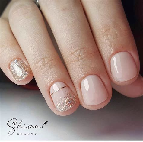 Simple Gel Nails Subtle Nails Cute Gel Nails Neutral Nails Chic