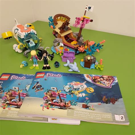 Lego Friends Dolphins Rescue Mission 41378 Clean Complete And Sorted