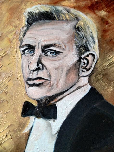 James Bond Painting By Philippe Bayle Chatinspire Artmajeur
