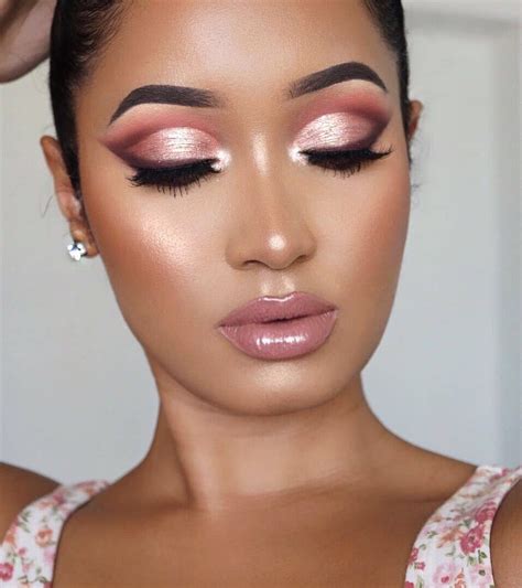 From Annybeeutee Gold Makeup Looks Rose Gold