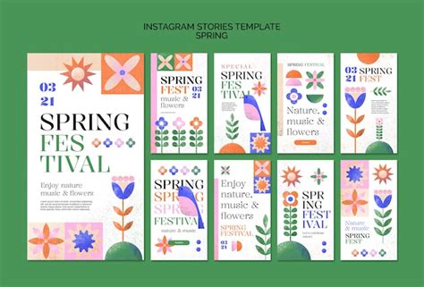 Premium Psd Spring Template Design