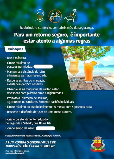 Acesse Aqui As Regras Para Retomada Prefeitura De Caraguatatuba