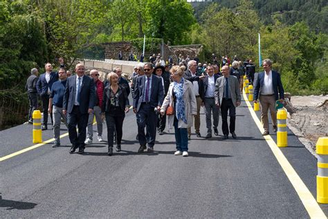 Chamborigaud Le Pont Provisoire Est En Circulation Le Mag