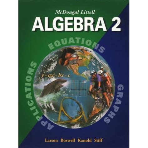 Mcdougal Littell Algebra 2 Teacher Edition Of Practice Workbook With Examples Ebay