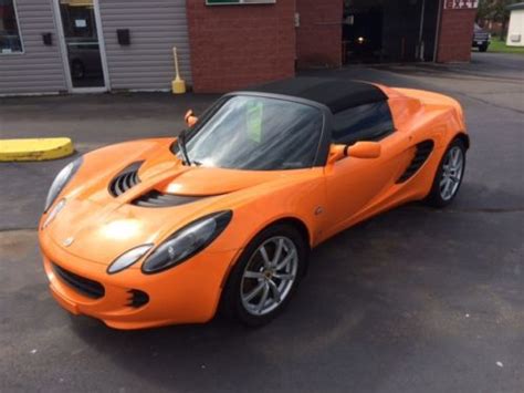 Find Used 2005 Lotus Elise Base Convertible 2 Door 1 8L In Marshfield