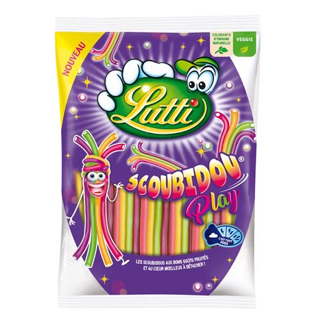 Bonbon scoubidou LUTTI le sachet de 180g à Prix Carrefour Scoubidou