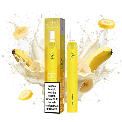 Elfbar T Banana Milk Mg Ml World Wide Vapes