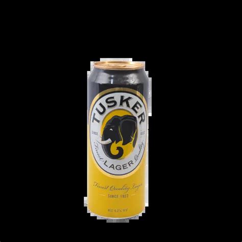 Tusker Lager Beer Can 500ml 25 Pack In Nairobi Armstrong Boissons Limited