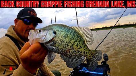 Grenada Lake Back Country Crappie Fishing Youtube