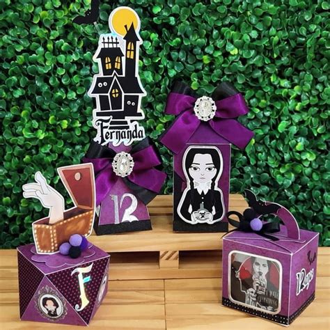 Kit Wandinha Addams Luxo Pe As Elo Produtos Especiais