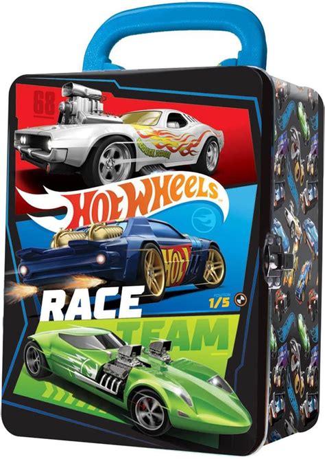 Hot Wheels Scale Metal Car RACE TEAM Carry Case I Toy Storage Amazon It Giochi E