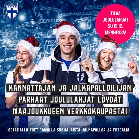 Huuhkajat On Twitter VIIMEINEN MAHDOLLISUUS Tilaa Lahjat Jouluksi