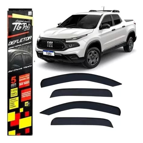 Calha De Chuva Defletor Fiat Toro P Tgpoli Frete Gr Tis