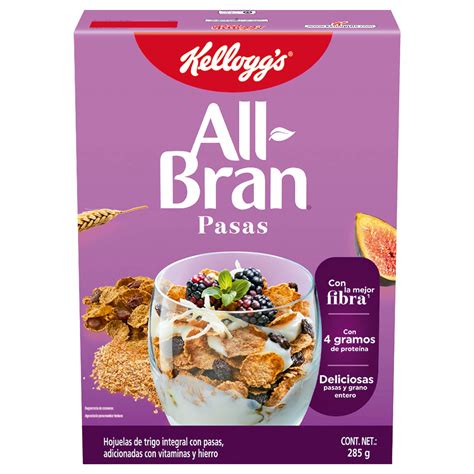 Cereal Kelloggs All Bran Pasas 285 Gr 7 Eleven Grupo Iconn