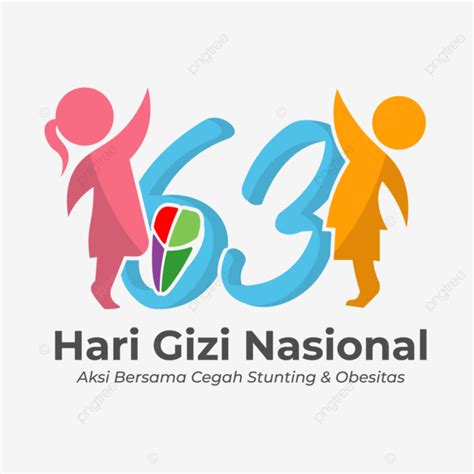 Gambar Logo Resmi 63 Tahun Hari Gizi Nasional 2023 Logo Resmi 63