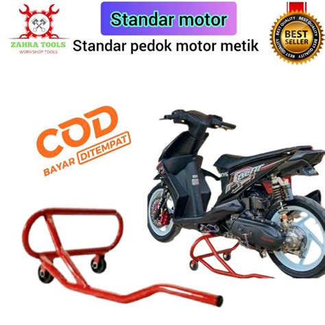 Jual Standar Pedok Motor Metik Beat Mio Vario Nmax Universal Shopee