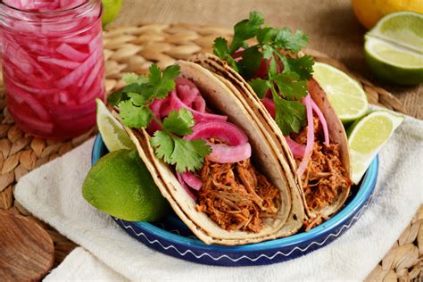 Slow Cooker Cochinita Pibil Tacos Yucatan Pulled Pork