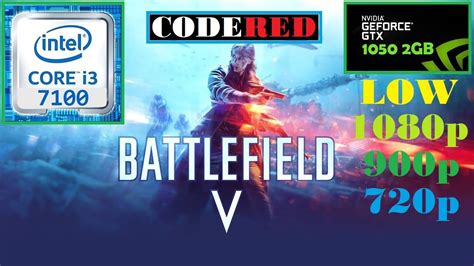 Battlefield V Gtx Gb I Gb Ram X Mhz Youtube