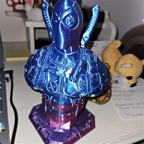 3d Printable Deadpool By Mat Townsend