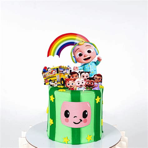 Custom Cocomelon Jj Cake For Birthday Parties Creamone