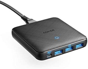 Anker PowerPort Atom III Slim Chargeur Mural Double Ports USB C 45 W