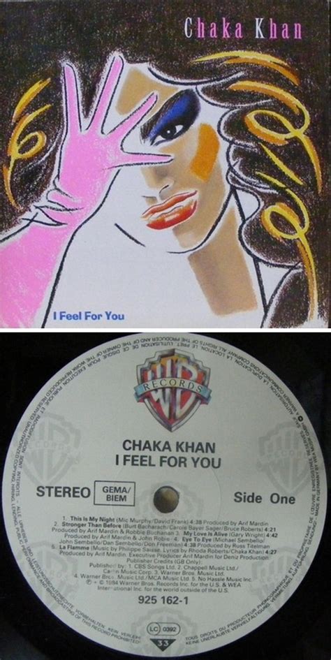 Chaka Khan I Feel For You Lp 15489870868 Sklepy Opinie Ceny W Allegropl