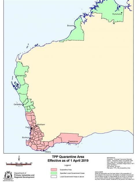 TPP Quarantine Area | Agriculture and Food