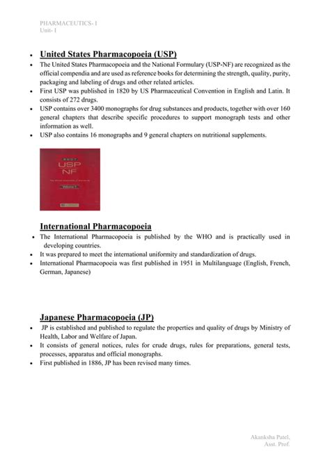 Unit 1 History And Development Of Pharmacy Pdf