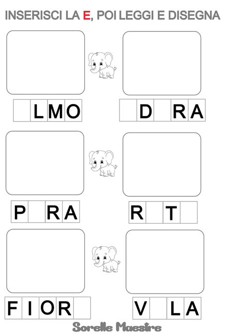 Le Vocali Classe Prima Scuola Primaria Sorellemaestre