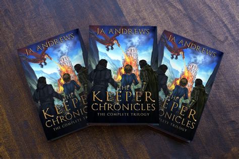 Signed Paperback Of The Keeper Chronicles Trilogy Ja Andrews