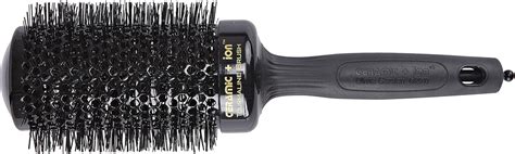 Olivia Garden Ceramic Ion Brosse Thermale Ronde Diamètre 55mm Noire