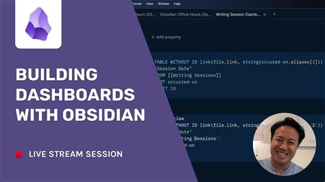 Obsidian Office Hours Dashboards With Obsidian Youtube