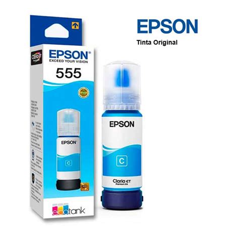 Tinta Epson T555220 Al Cyan Sumitec Perú