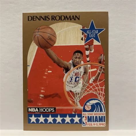 Pistons Dennis Rodman Nba Hoops All Star Weekend Detroit Livraison