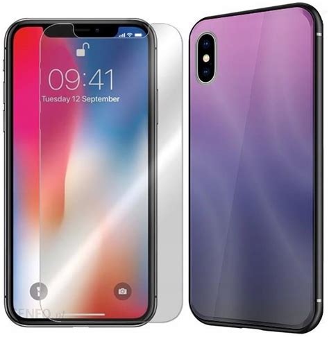 Vegacom Etui Do Iphone Xs Pokrowiec Glass Aurora Szk O H Etui Na