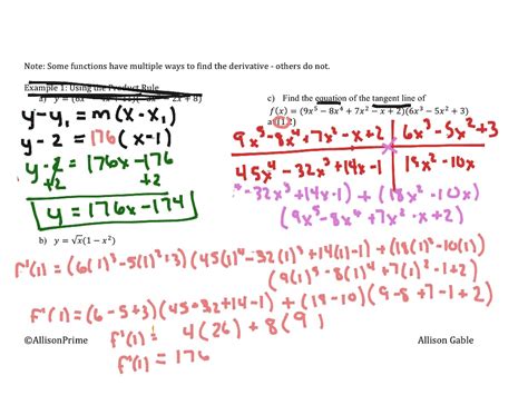 24 Product Rule And Quotient Rule Example 1 Math Calculus