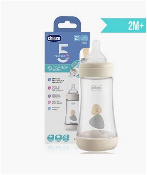 Chicco Biberon Plast Silicona Perfect Neutro Ml